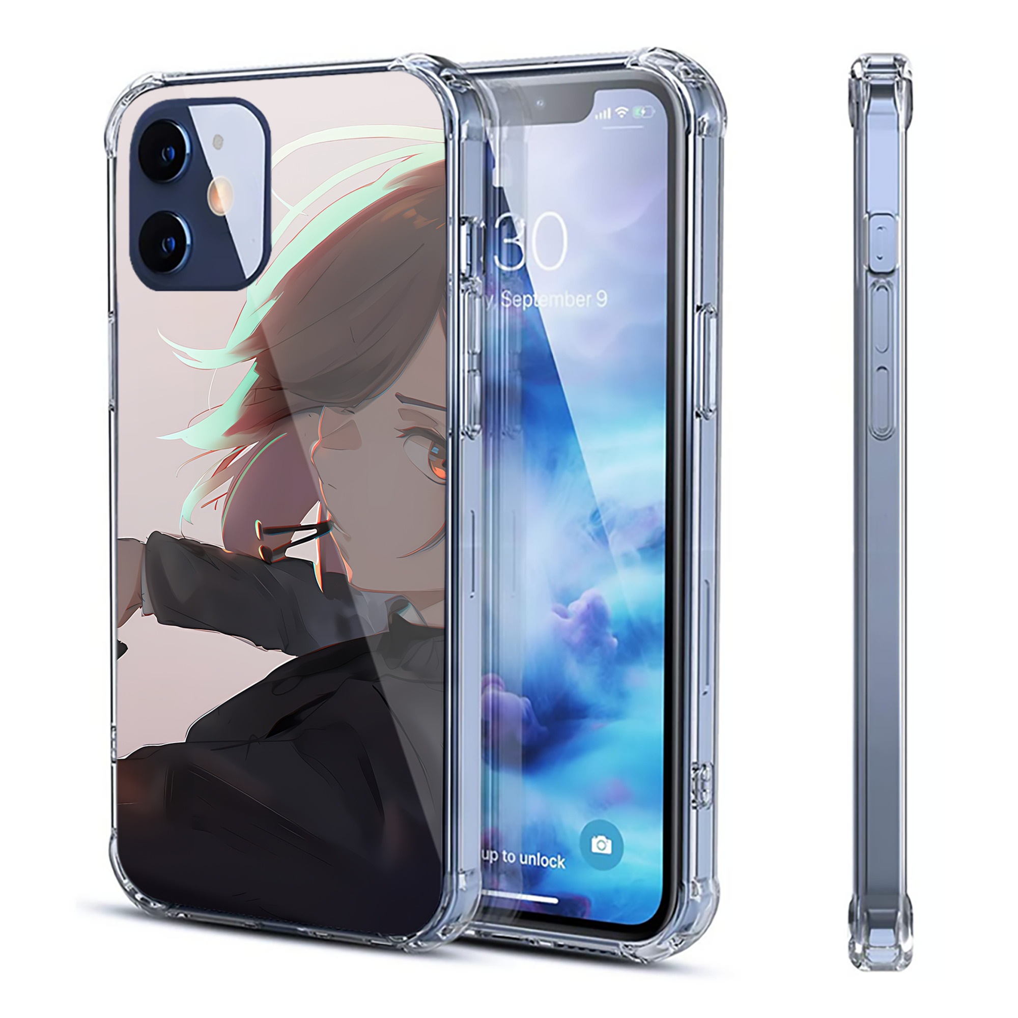 （画像用） SPY×FAMILY间谍家家酒 【iPhone 12シリーズ対応】透明スマホケース（クリアソフトケース）